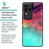 Colorful Aura Glass Case for Vivo V30 Pro 5G