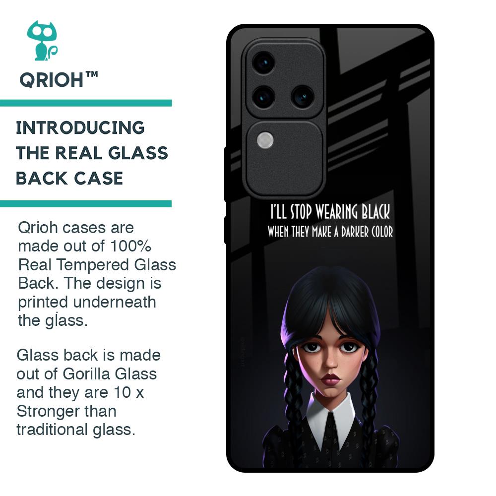 Aesthetic Digital Art Glass Case for Vivo V30 Pro 5G