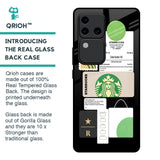Coffee Latte Glass Case for Vivo V30 Pro 5G