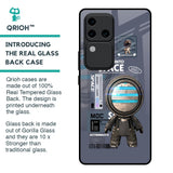 Space Travel Glass Case for Vivo V30 Pro 5G