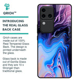 Psychic Texture Glass Case for Vivo V30 Pro 5G