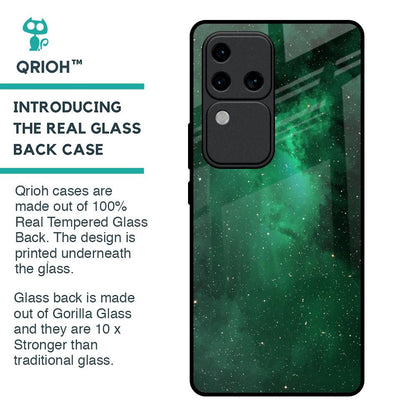 Emerald Firefly Glass Case For Vivo V30 Pro 5G