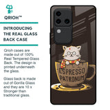 Tea With Kitty Glass Case For Vivo V30 Pro 5G