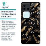 Autumn Leaves Glass Case for Vivo V30 Pro 5G