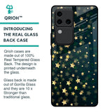 Dazzling Stars Glass Case For Vivo V30 Pro 5G