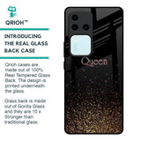 I Am The Queen Glass Case for Vivo V30 Pro 5G