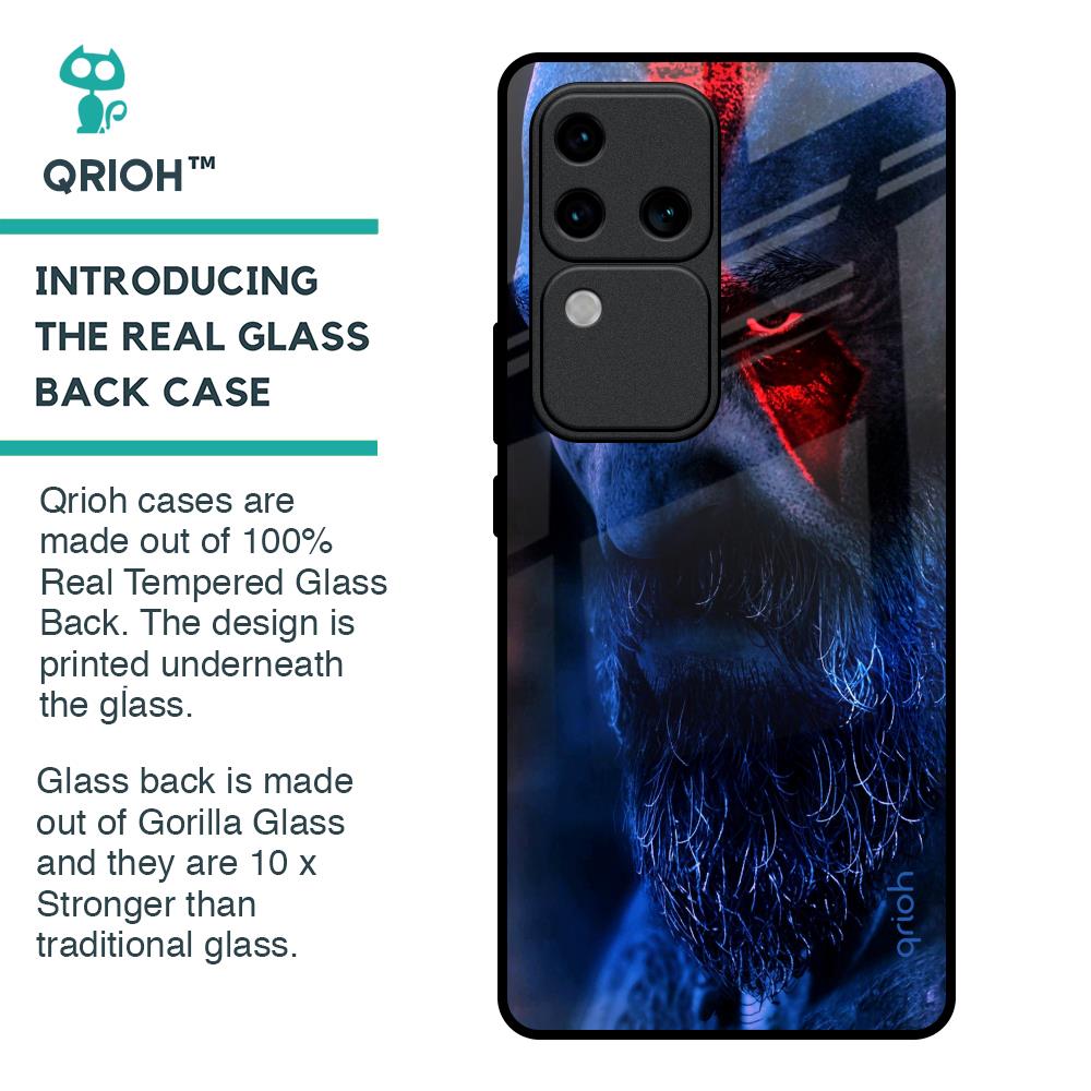 God Of War Glass Case For Vivo V30 Pro 5G