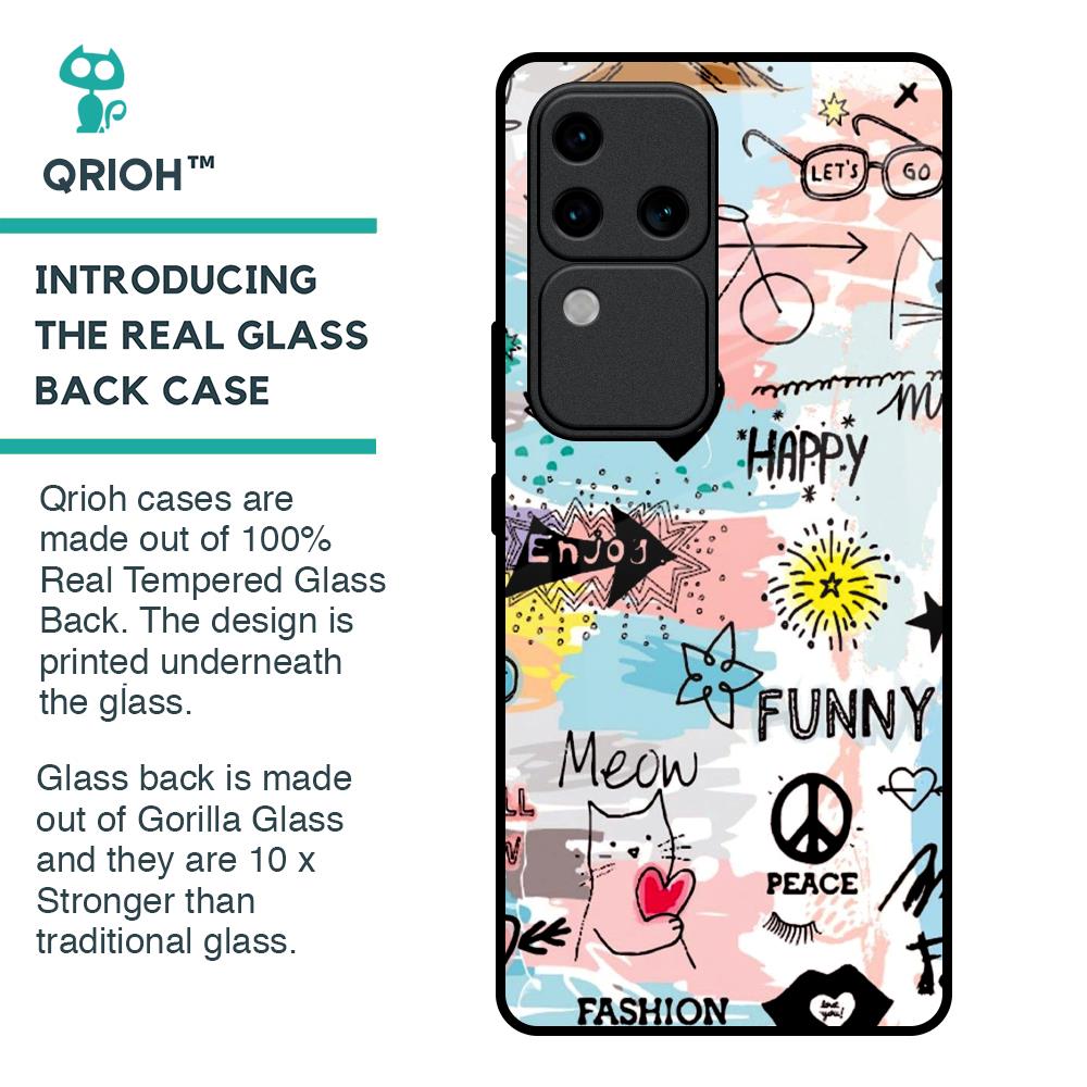 Just For You Glass Case For Vivo V30 Pro 5G