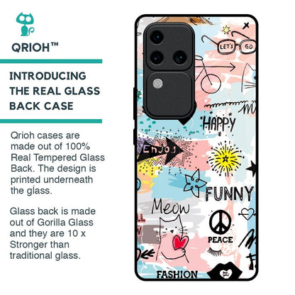 Just For You Glass Case For Vivo V30 Pro 5G