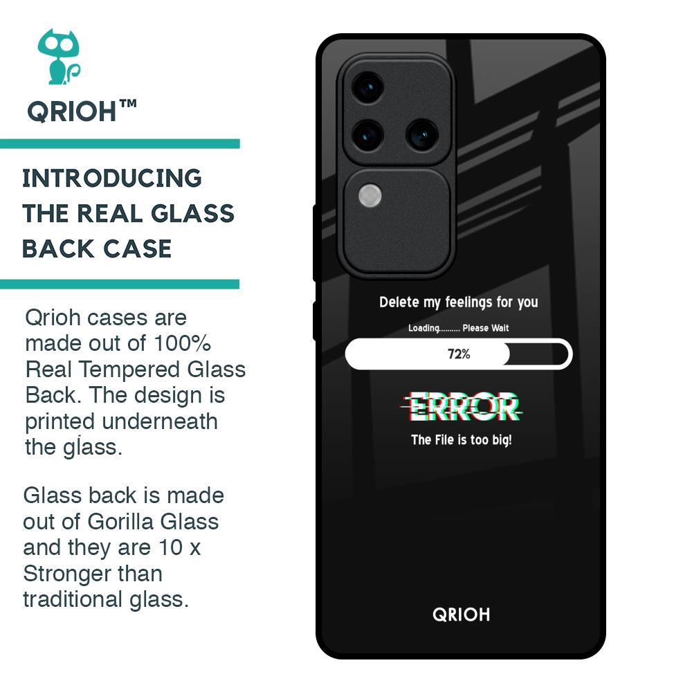 Error Glass Case for Vivo V30 Pro 5G