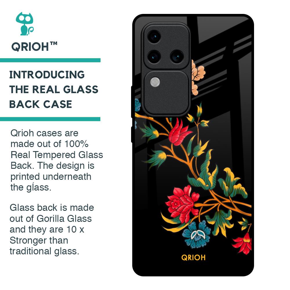 Dazzling Art Glass Case for Vivo V30 Pro 5G