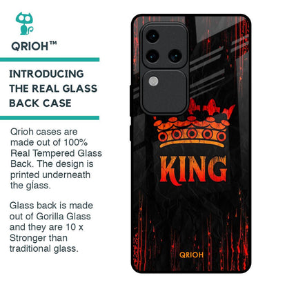Royal King Glass Case for Vivo V30 Pro 5G
