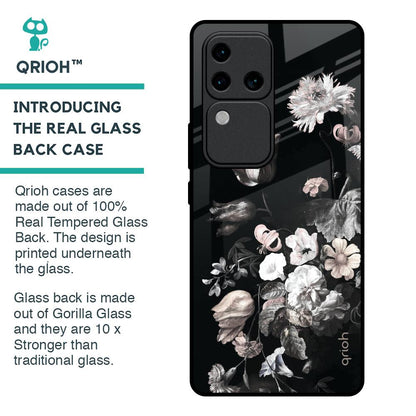 Artistic Mural Glass Case for Vivo V30 Pro 5G