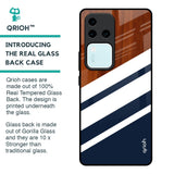 Bold Stripes Glass Case for Vivo V30 Pro 5G