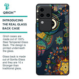 Owl Art Glass Case for Vivo V30 Pro 5G