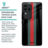 Vertical Stripes Glass Case for Vivo V30 Pro 5G