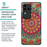 Elegant Mandala Glass Case for Vivo V30 Pro 5G