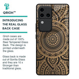 Luxury Mandala Glass Case for Vivo V30 Pro 5G