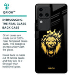Lion The King Glass Case for Vivo V30 Pro 5G