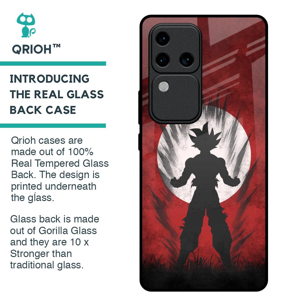 Japanese Animated Glass Case for Vivo V30 Pro 5G
