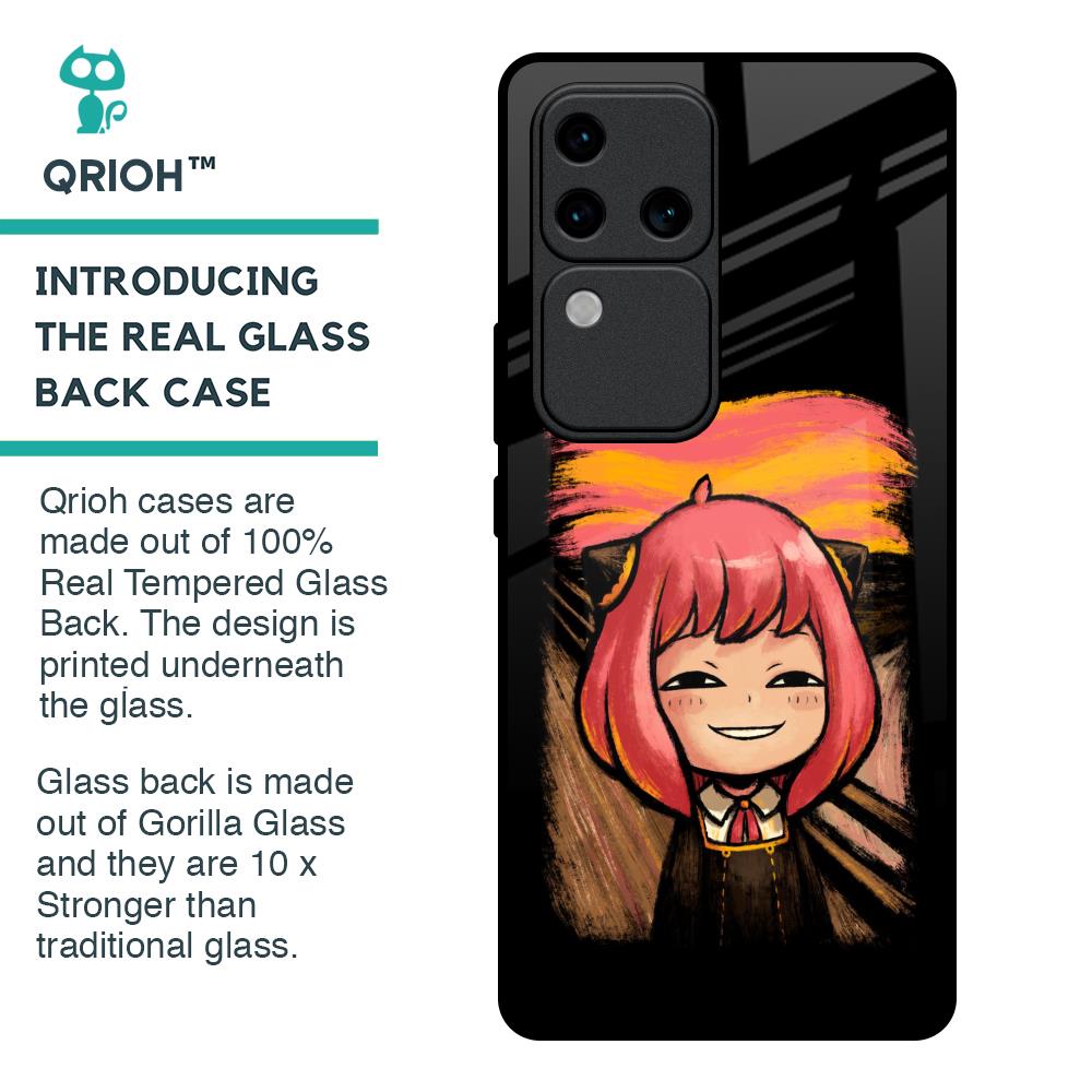 Spy X Family Glass Case for Vivo V30 Pro 5G