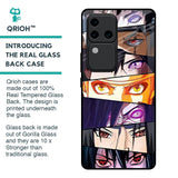Anime Eyes Glass Case for Vivo V30 Pro 5G