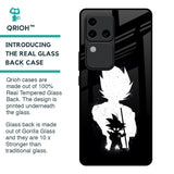 Monochrome Goku Glass Case for Vivo V30 Pro 5G