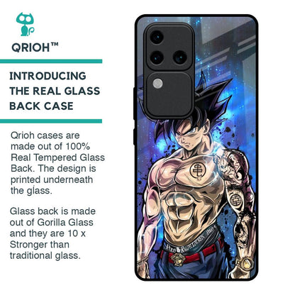 Branded Anime Glass Case for Vivo V30 Pro 5G
