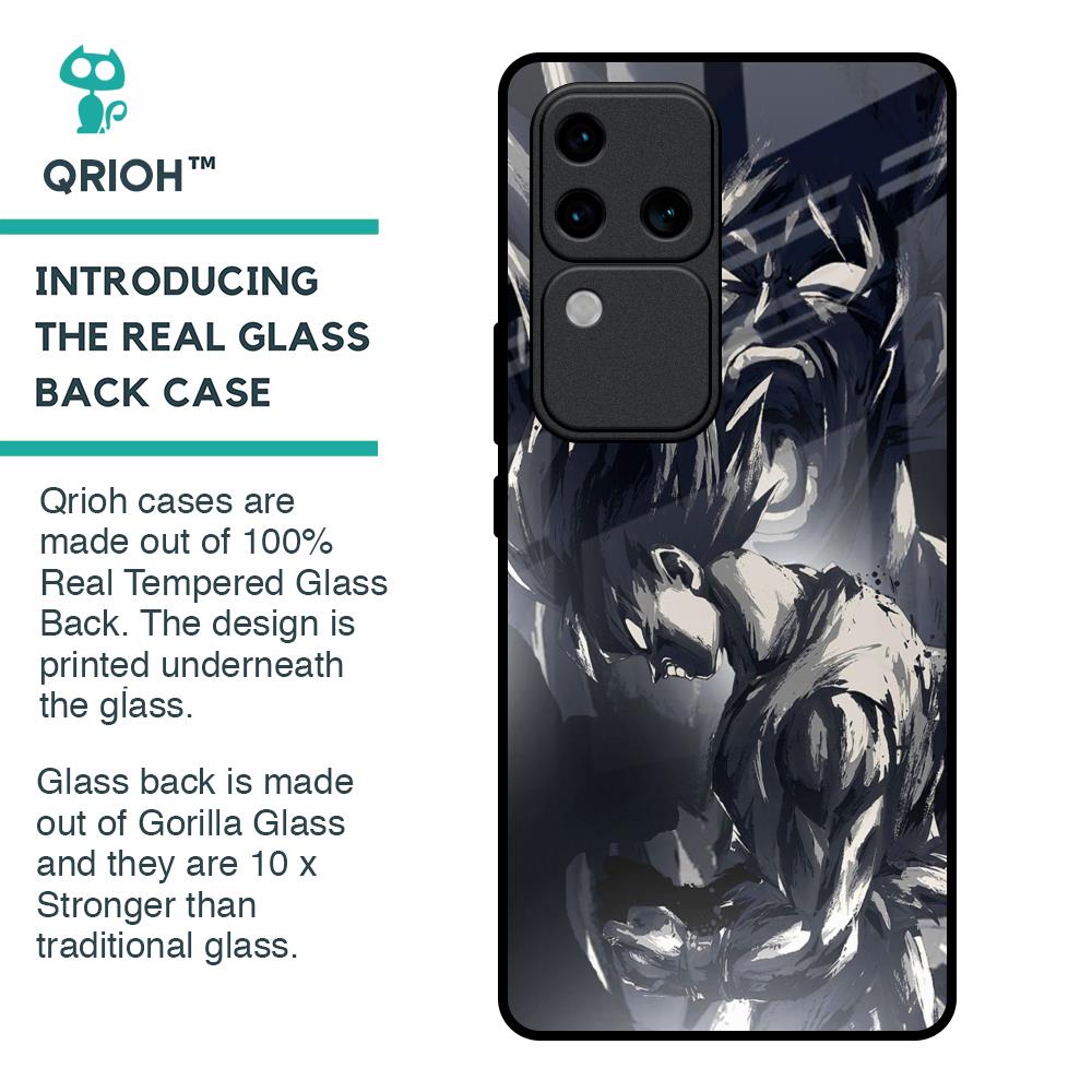 Sketch Art DB Glass Case for Vivo V30 Pro 5G