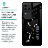 Luffy Line Art Glass Case for Vivo V30 Pro 5G