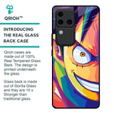 Monkey Wpap Pop Art Glass Case for Vivo V30 Pro 5G