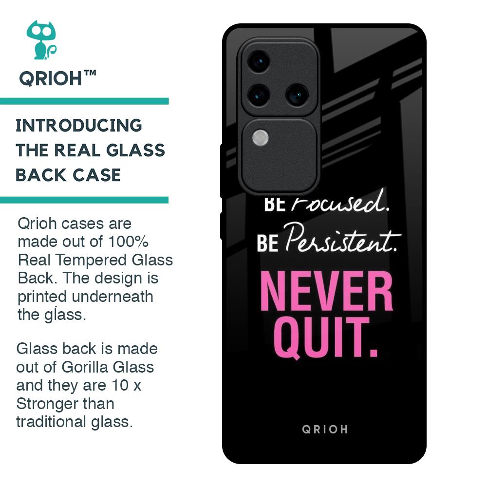 Be Focused Glass Case for Vivo V30 Pro 5G