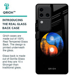 Yin Yang Balance Glass Case for Vivo V30 Pro 5G