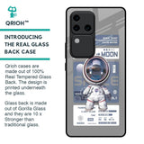 Space Flight Pass Glass Case for Vivo V30 Pro 5G
