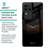 Dark Walnut Glass Case for Vivo V30 Pro 5G