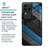 Multicolor Wooden Effect Glass Case for Vivo V30 Pro 5G