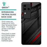 Modern Abstract Glass Case for Vivo V30 Pro 5G
