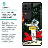 Astronaut on Mars Glass Case for Vivo V30 Pro 5G