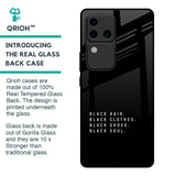 Black Soul Glass Case for Vivo V30 Pro 5G
