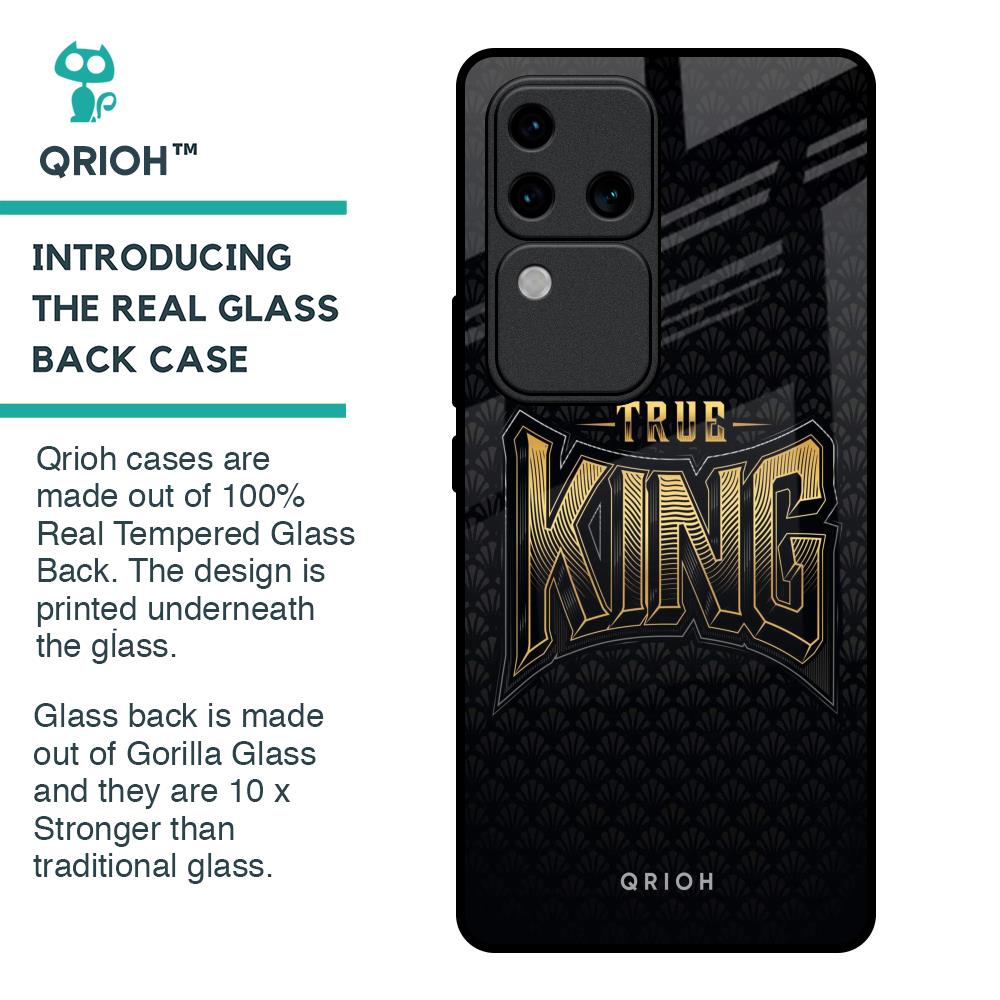 True King Glass Case for Vivo V30 Pro 5G