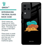 Anxiety Stress Glass Case for Vivo V30 Pro 5G