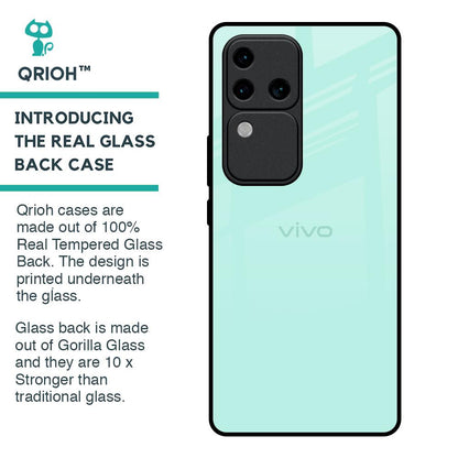 Teal Glass Case for Vivo V30 Pro 5G