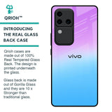 Unicorn Pattern Glass Case for Vivo V30 Pro 5G