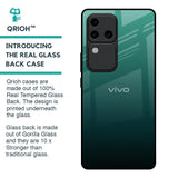 Palm Green Glass Case For Vivo V30 Pro 5G