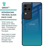 Celestial Blue Glass Case For Vivo V30 Pro 5G