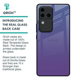Indigo Pastel Glass Case For Vivo V30 Pro 5G