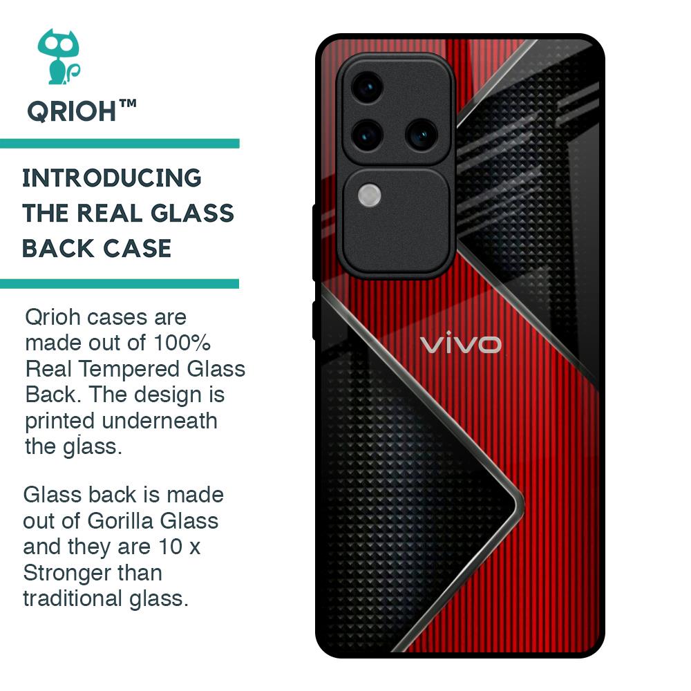 Art Of Strategic Glass Case For Vivo V30 Pro 5G