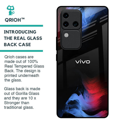 Fine Art Wave Glass Case for Vivo V30 Pro 5G