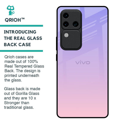 Lavender Gradient Glass Case for Vivo V30 Pro 5G