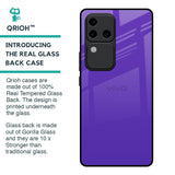 Amethyst Purple Glass Case for Vivo V30 Pro 5G